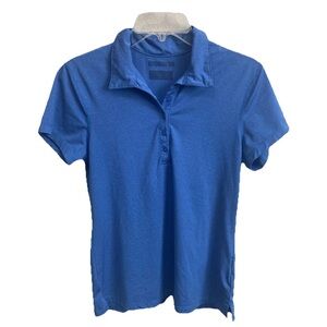 Columbia Polo Shirt Women Small/Medium Ladies Blue Casual Golf Athletic Active